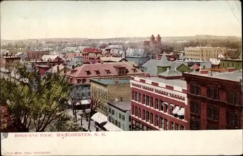 Ak Manchester New Hampshire USA, Panorama