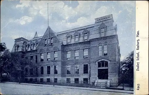 Ak Roxbury Massachusetts USA, Dudley School