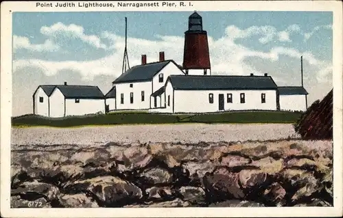 Ak Narragansett Pier Rhode Island, Point Judith Leuchtturm