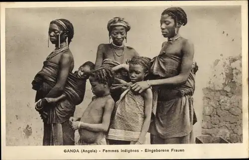 Ak Ganda Angola, Eingeborene Frauen