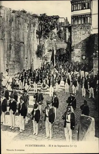 Ak Fuenterrabia Baskenland, El 8 de Septiembre
