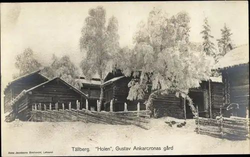 Ak Tällberg Schweden, Holen, Gustav Ankarcronas gard