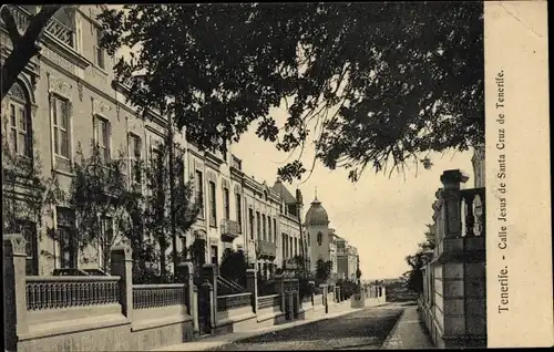 Ak Santa Cruz de Teneriffa Teneriffa Kanarische Inseln Spanien, Calle Jesus
