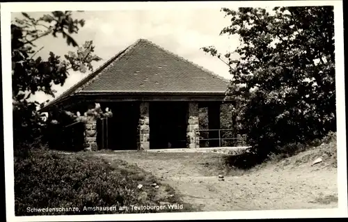 Ak Amshausen Steinhagen in Westfalen, Schwedenschanze