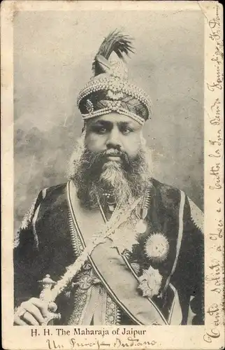 Ak Indien, The Maharaja of Jaipur