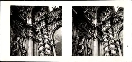 Stereo Foto Kostbarkeiten des Barock, München, Theatinerkirche St. Cajetan