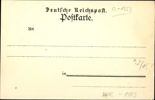 Ak Friesack in der Mark, Totalansicht vom Denkmalberg, Kirche