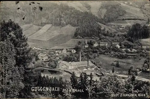 Ak Guggenbach Steiermark, Totalansicht