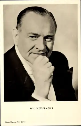 Ak Schauspieler Paul Westermeier, Portrait