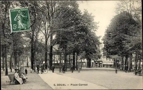 Ak Douai Nord, Place Carnot