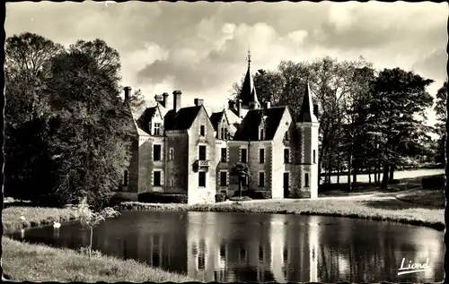 Ak Féneu Maine et Loire, Chateau de Monriou