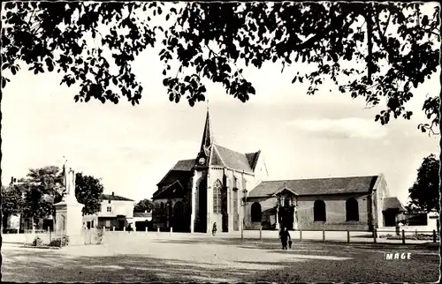 Ak Saint Dizier Haute Marne, Eglise de la Noue