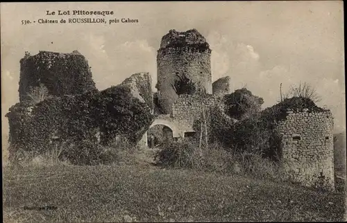 Ak Cahors Lot, Chateau de Roussillon