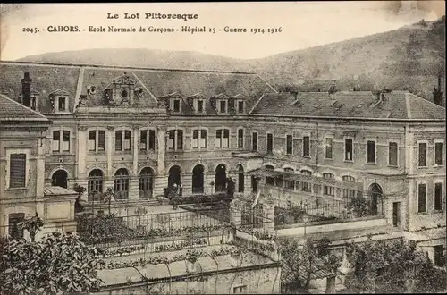 Ak Cahors Lot, Normalschule für Jungen