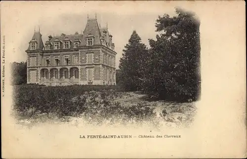 Ak La Ferté Saint Aubin Loiret, Le Château des Chevaux