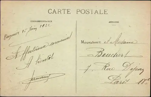 Ak Châtillon Coligny Loiret, Ancien Chateau des Sires de Coligny