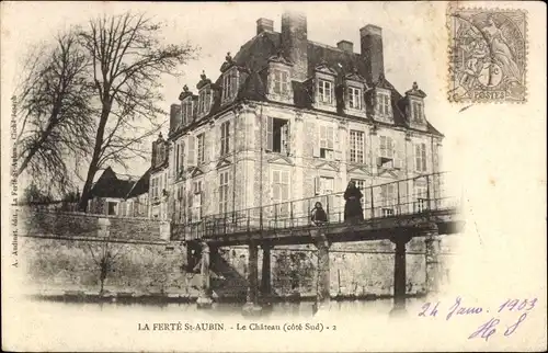 Ak La Ferté Saint Aubin Loiret, Le Château