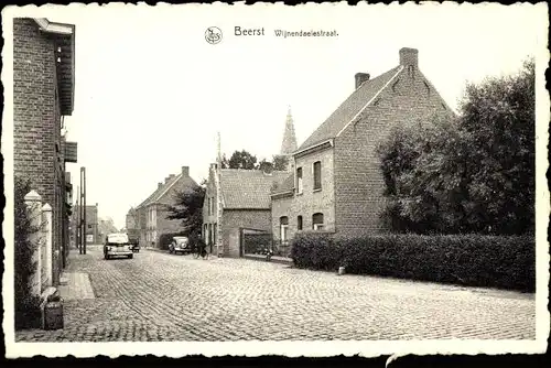 Ak Beerst Diksmuide Dixmude Westflandern, Wijnendaelestraat