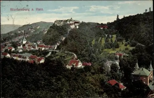Ak Blankenburg am Harz, Gesamtansicht