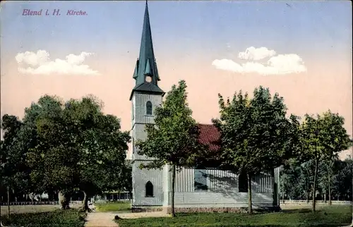 Ak Elend Oberharz am Brocken, Kirche