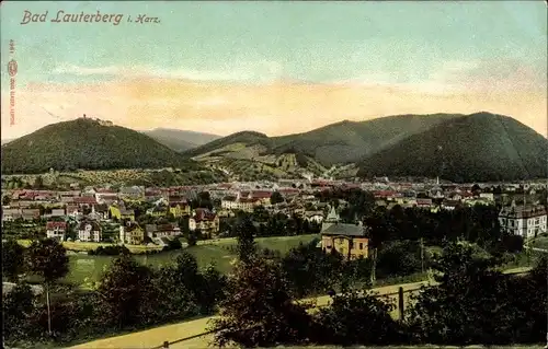 Ak Bad Lauterberg im Harz, Panorama