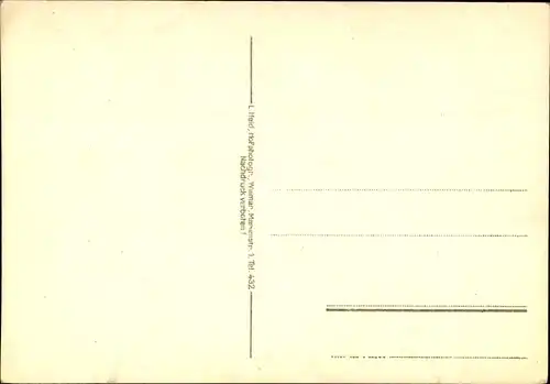 Ak Weimar in Thüringen, Museumsplatz