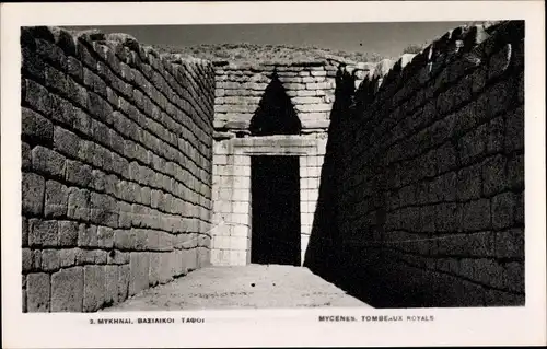 Ak Mykene Griechenland, Königsgräber