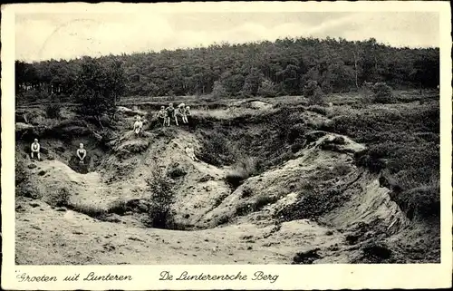 Ak Lunteren Ede Gelderland, De Lunterensche Berg