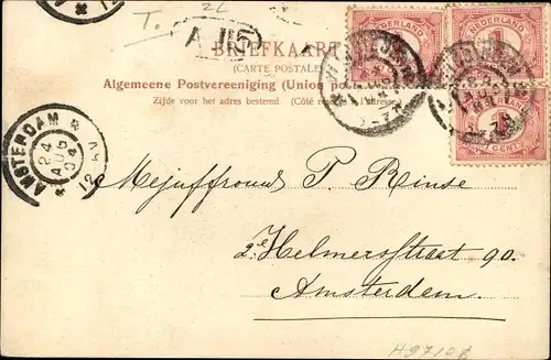 Ak Vlissingen Zeeland Niederlande, Westerschelde, Loodssloep