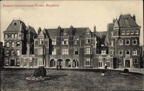 Ak Brighton East Sussex England, französisches Genesungsheim
