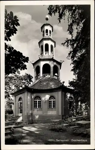 Ak Potsdam Sanssouci, Drachenhaus