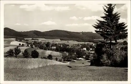 Ak Erlbach im Vogtland Sachsen, Gesamtansicht