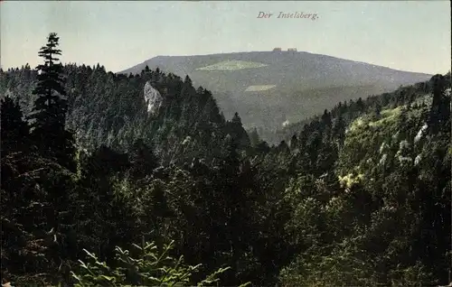 Ak Brotterode in Thüringen, Großer Inselsberg