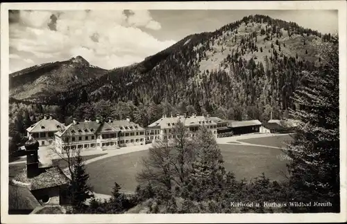 Ak Kreuth am Tegernsee Oberbayern, Kurhotel, Kurhaus