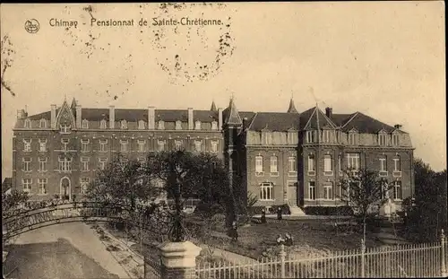 Ak Chimay Wallonien Hennegau, Pensionnat des Dames de Sainte Chrétienne