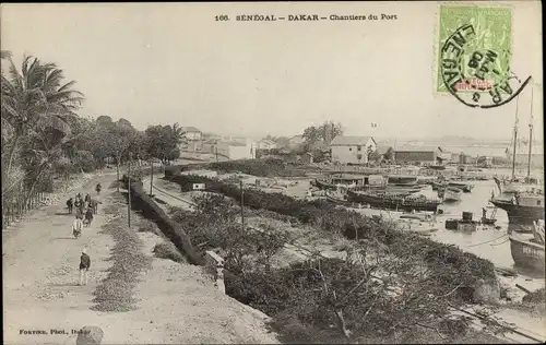 Ak Dakar, Senegal, Chantiers du Port