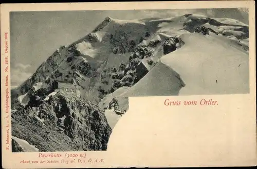 Ak Ortler Ortles Südtirol, Payerhütte
