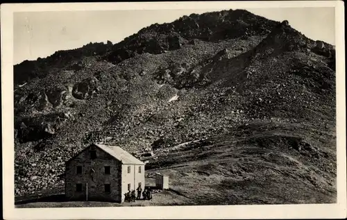 Ak Bergertörlhaus, Glorer Hütte