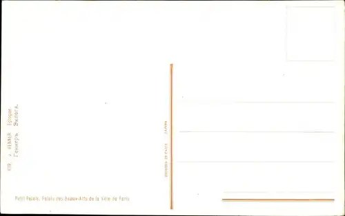 Künstler Ak Henner, Hirtenlied, zwei nackte Frauen