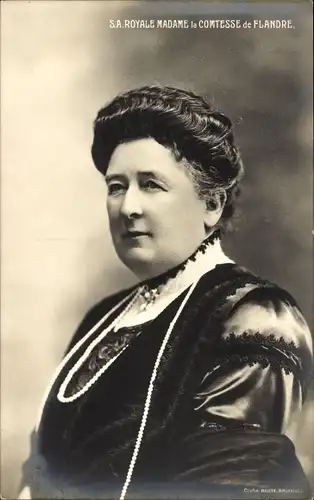 Ak Maria Luiza Hohenzollern Sigmaringen, Gräfin von Flandern