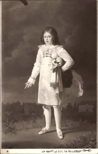 Künstler Ak Duc de Reichstadt, Napoleon Franz Bonaparte