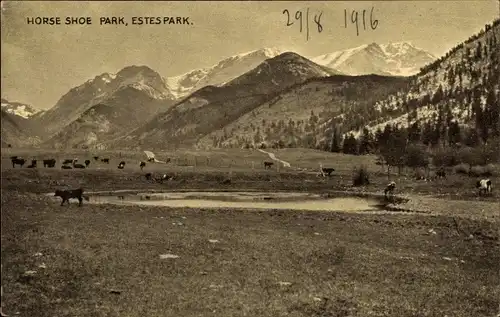 Ak Estes Park Colorado USA, Horse Shoe Park