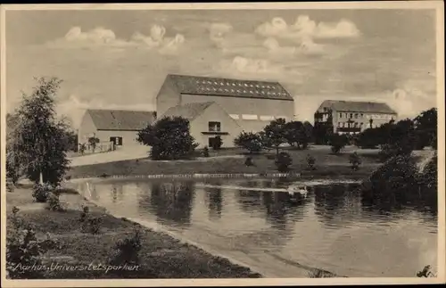 Ak Århus Aarhus Dänemark, Universitätsparks