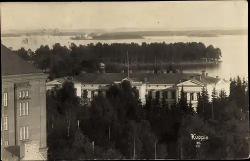 Foto Ak Kuopio Finnland, Teilansicht