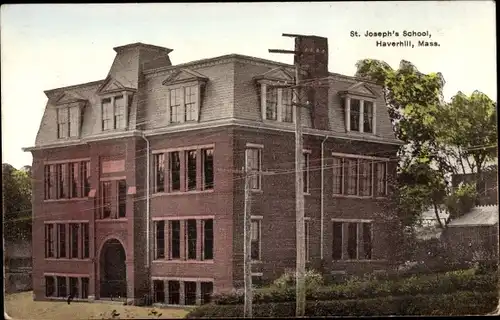 Ak Haverhill Massachusetts USA, St. Joseph's School