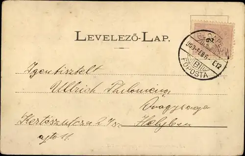 Ak Budapest Ungarn, Matyas-Kirche