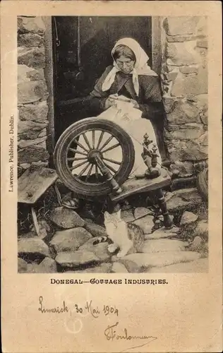 Ak Donegal Irland, Cottage Industries