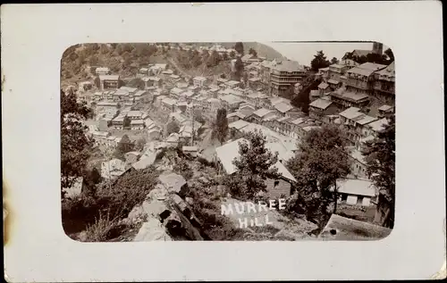 Foto Ak Murree Hills Pakistan, Stadtansicht