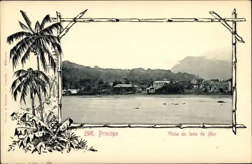 Ak São Tomé und Príncipe, Ortsansicht
