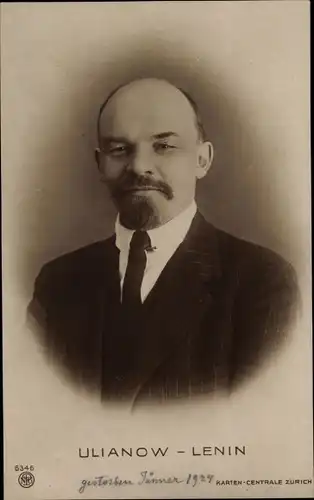 Ak Russischer Politiker Wladimir Iljitsch Lenin, Portrait